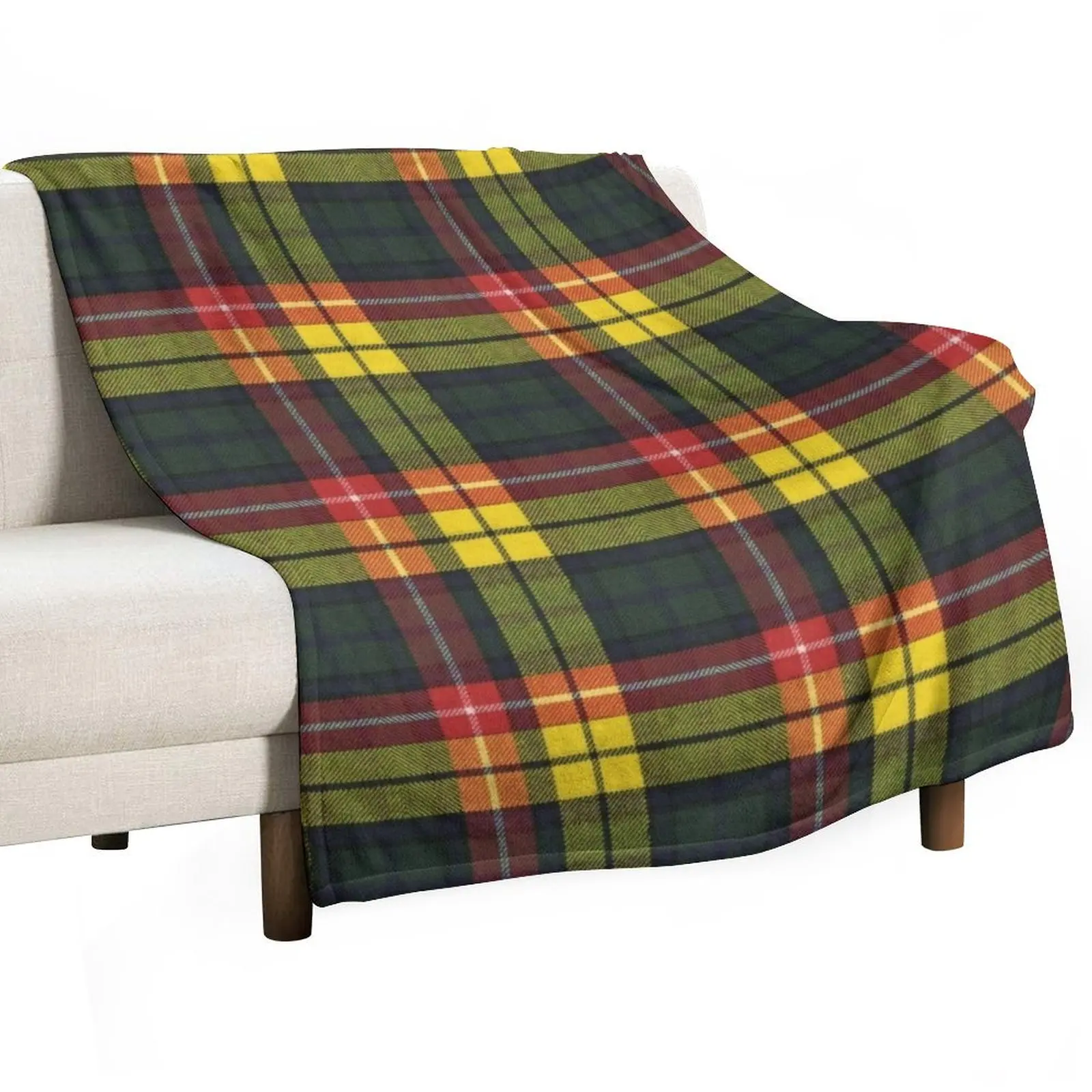 Buchanan M Original Scottish Tartan Throw Blanket decorative Designers Multi-Purpose Sofa Throw Warm Bed Blankets