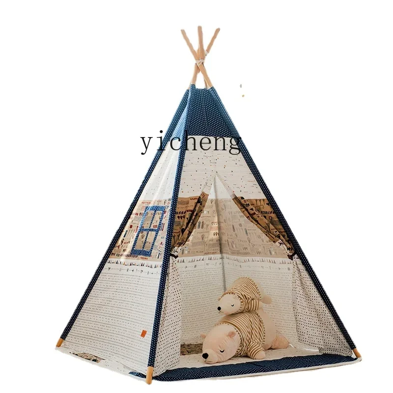 

YY Children's Tent Indoor Girl Princess Room Indian Game House Reading Corner