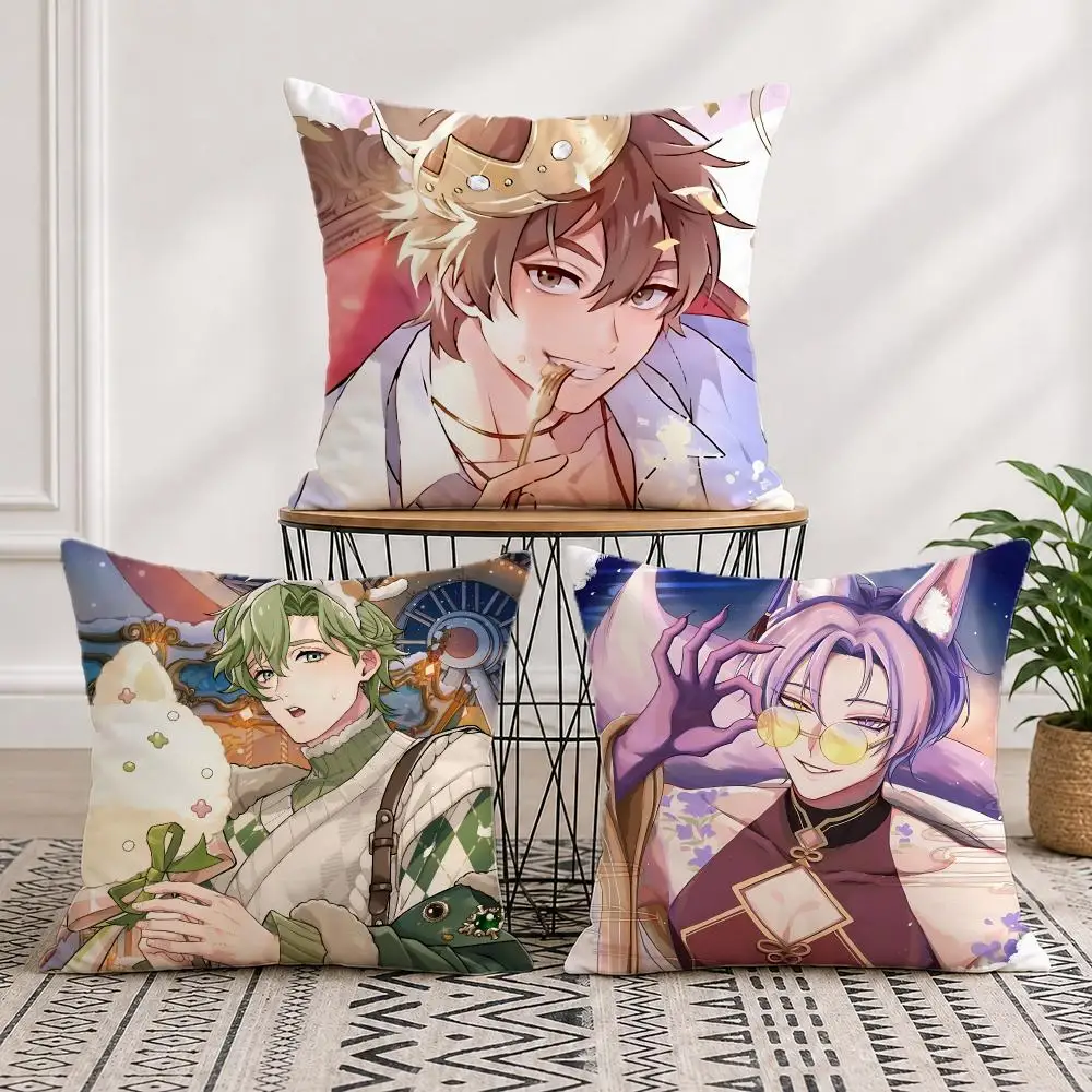 game Nu Carnival Cushion Cover Pillow Cover Nordic Minimalist Throw DoubleSided Print Cushion Case for Sofa Bedroom Decor