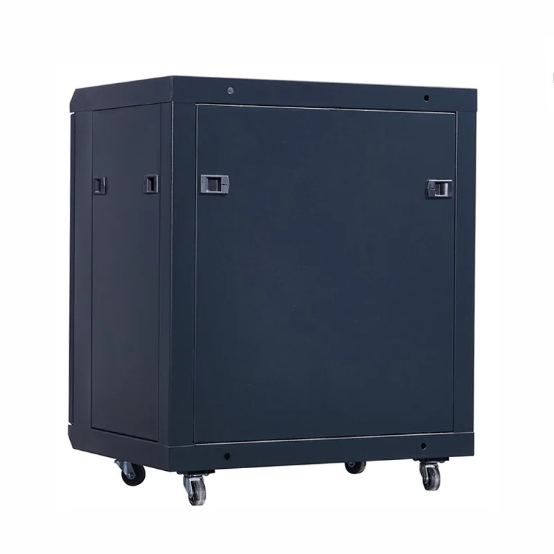 OEM Customize Cheap and High Quality Rack Cold Rolled Steel Tempered Glass Network Cabinet Enclosure