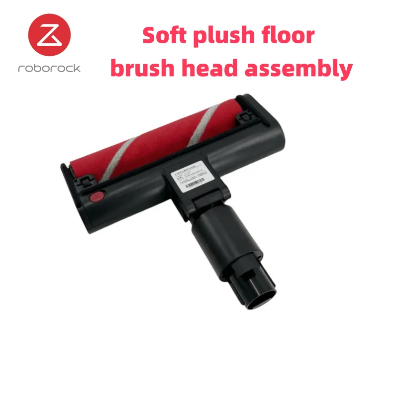 Soft Plush Floor Brush Head Assembly for Roborock H6/H7 Vacuum Cleaners