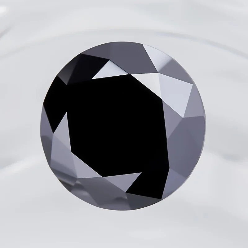 100 % echter Moissanit-Diamant, mehrfarbig, VVS1-Reinheit, 0,3–10 Karat, runde Form, GRA-Zertifikat, Schmuckmaterial, DIY-Zubehör. – Detail 14