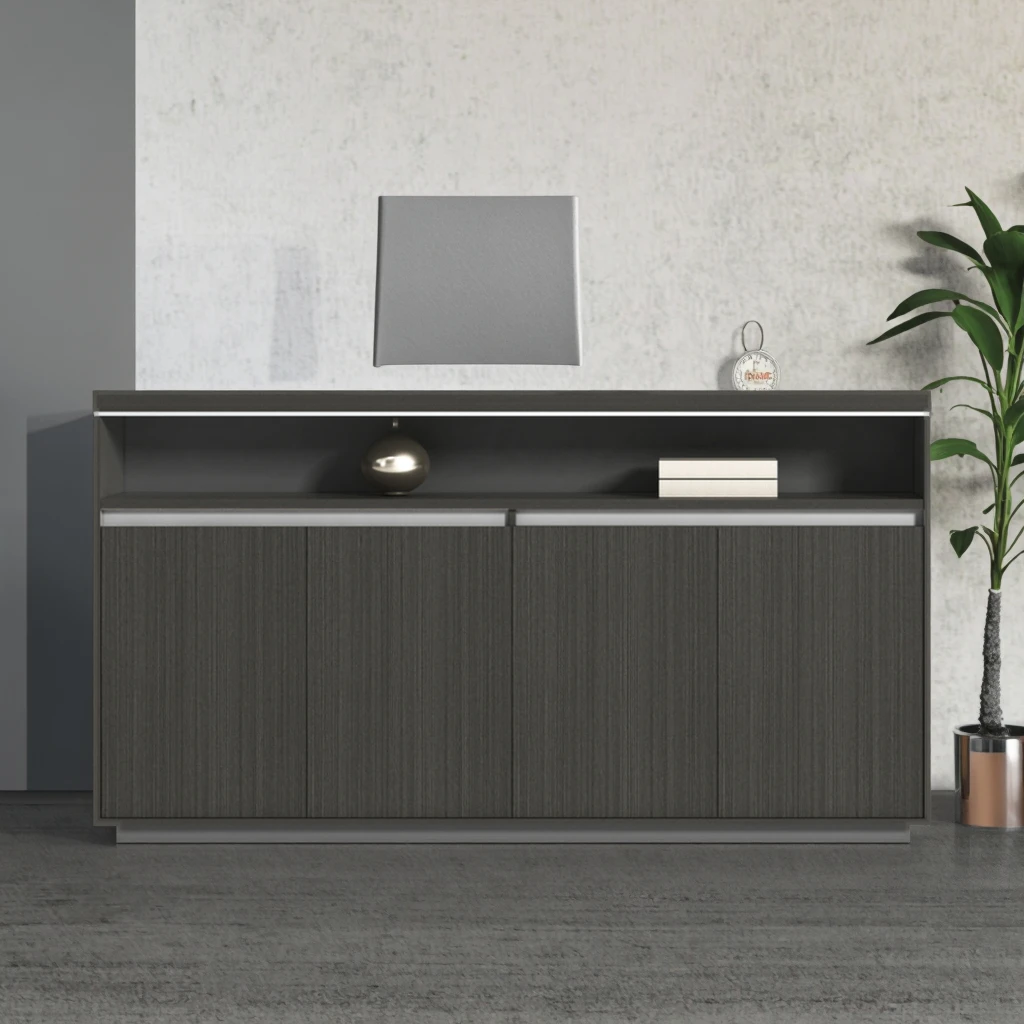！@Factory Customized Cheap Contemporary Office Furniture Wooden Drawer File Cabinets Storage Cabinet with Door