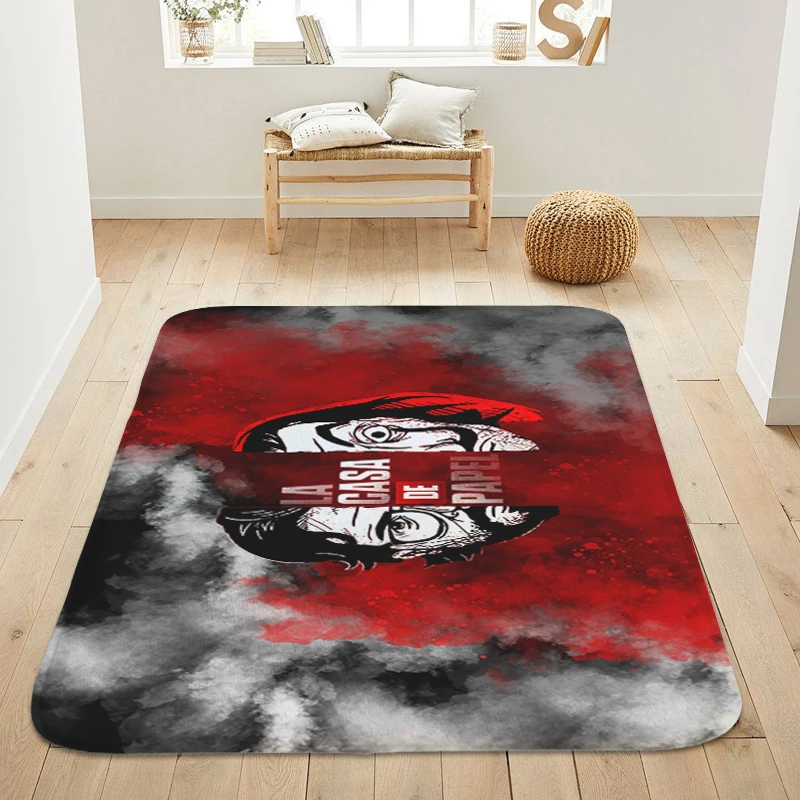 

Custom Doormat Entrance Door D-Moneys D-Heists Hallway Waterproof Bathroom Mat Balcony Kitchen Living Room Floor Carpet Home