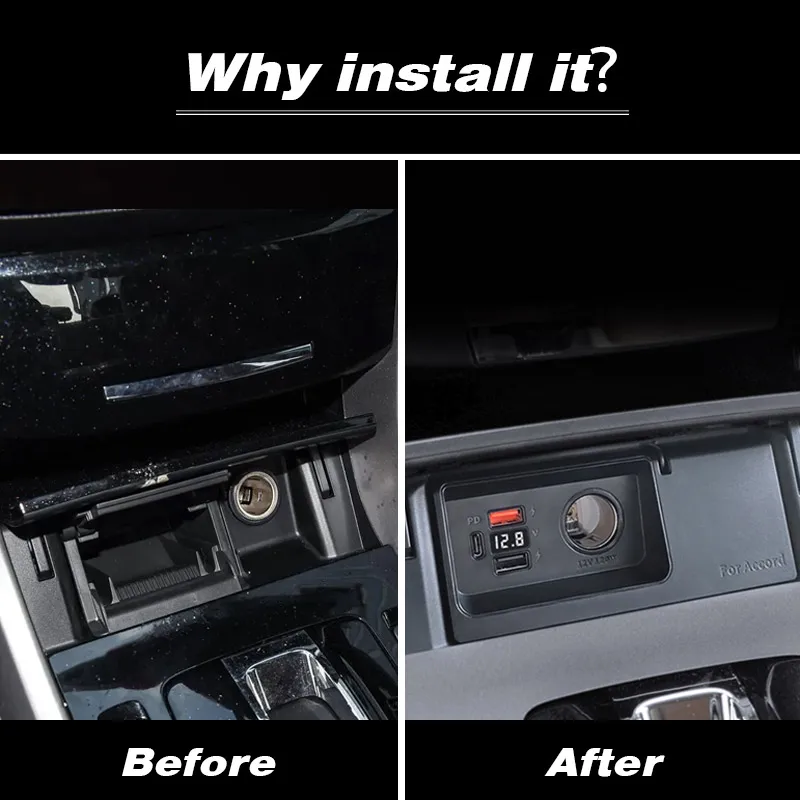1999 honda accord cigarette lighter Encendedor Cigarro 1999-2001 It is not a replacement of your existing dashboard Cigarette Lighter Socket Plug For