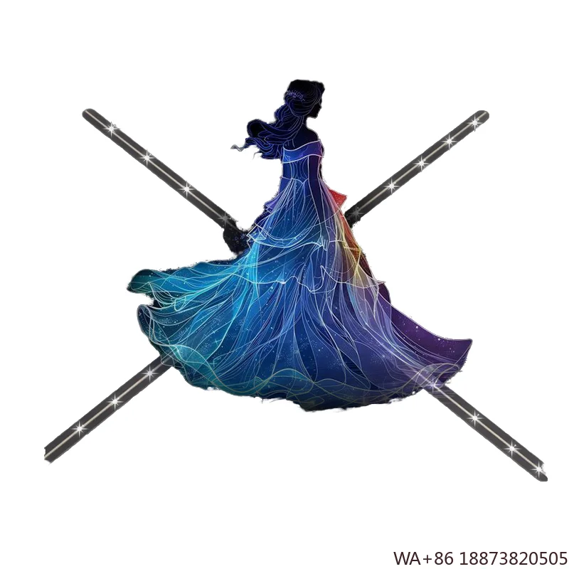 

Светодиодный дисплей OEM-поставщик Крытый 3D-голограммный проектор Система Голографическое оборудование для рекламной витрины Голографические вентиляторы