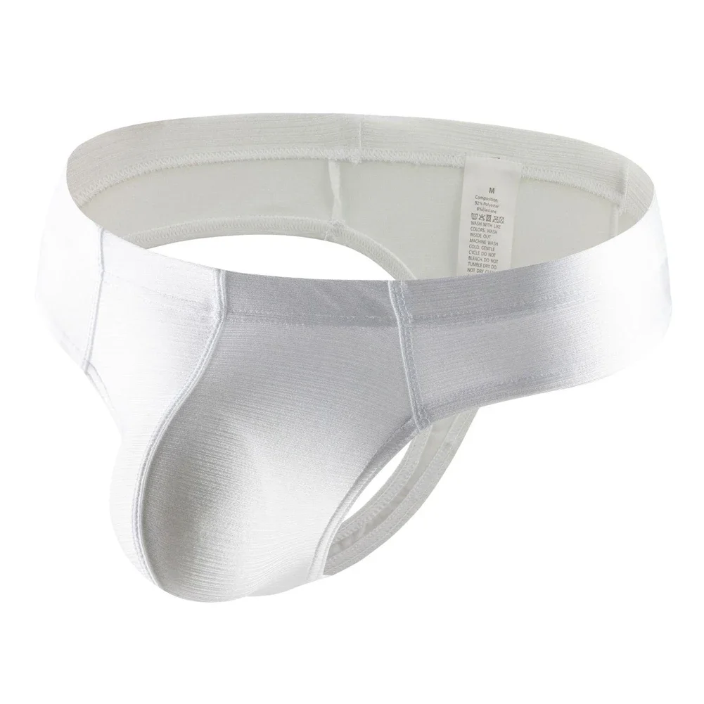 

Мужские сексуальные короткие стринги с низкой талией, нижнее белье, гладкие стринги, однотонные трусики-мешочки