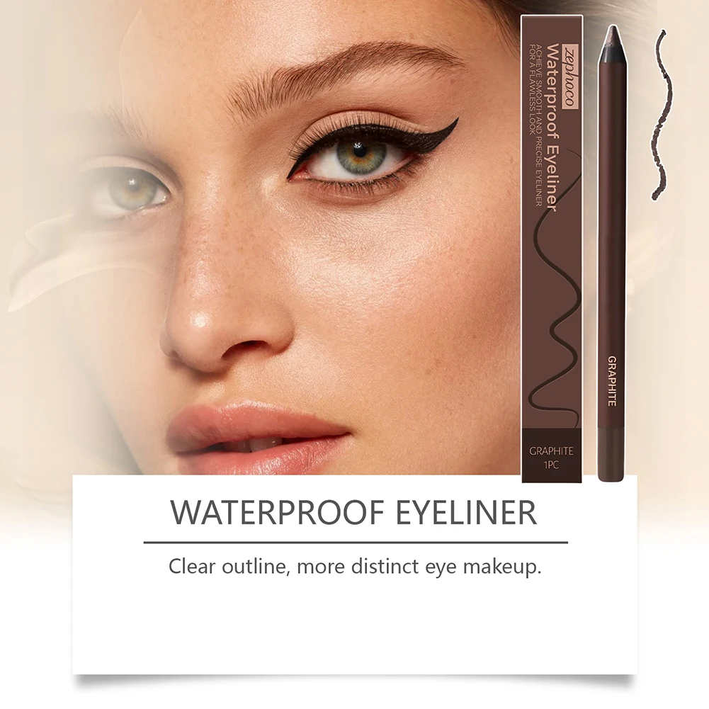 Eyeliner per il trucco degli occhi per le donne, senza germogli, eyeliner affilabile, regalo per il compleanno