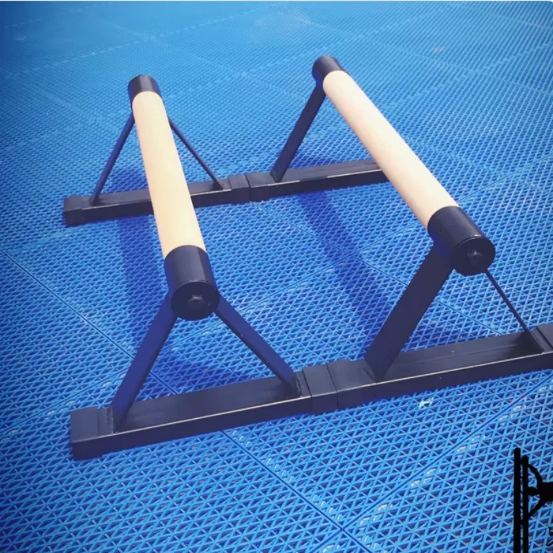 H-shaped Wooden Push Up Stands Portable Fitness Board for Home Gym Exercise Handstand Push-ups Chest Muscle Training Equipment
