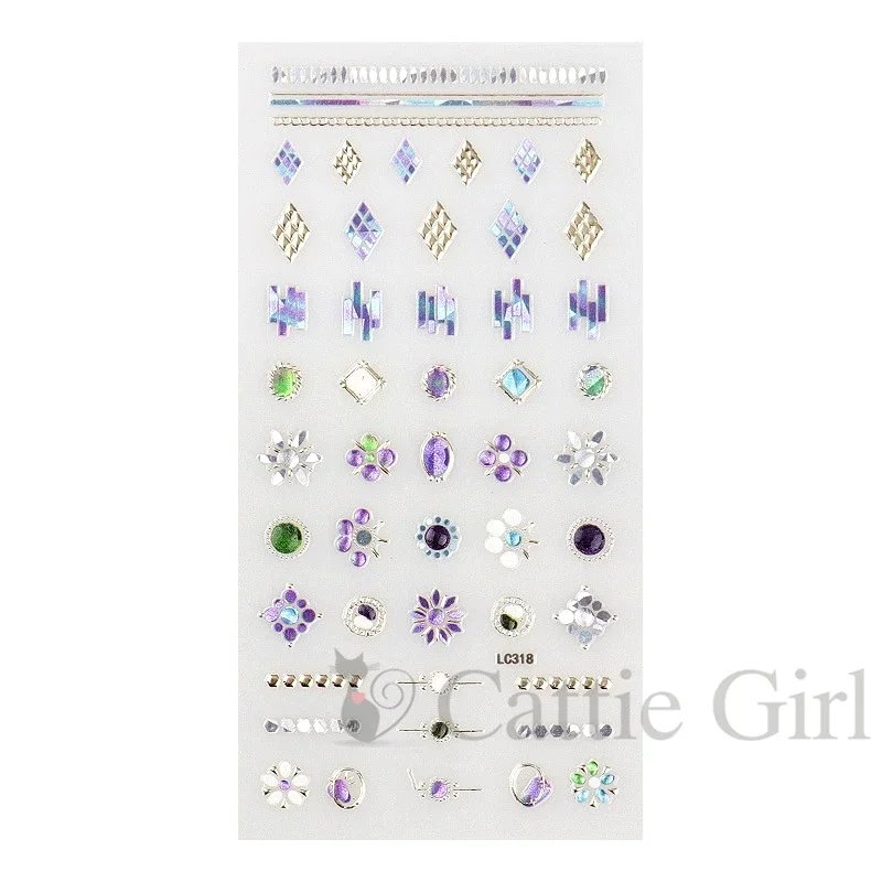 1 Arkusz Diamentowych Magicznych Gwiazd Księżycu Wszechświatu Naklejki 3D na Paznokcie Konstelacje Wzory na Paznokcie Akcesoria do Samodzielnego Zdobienia Paznokci