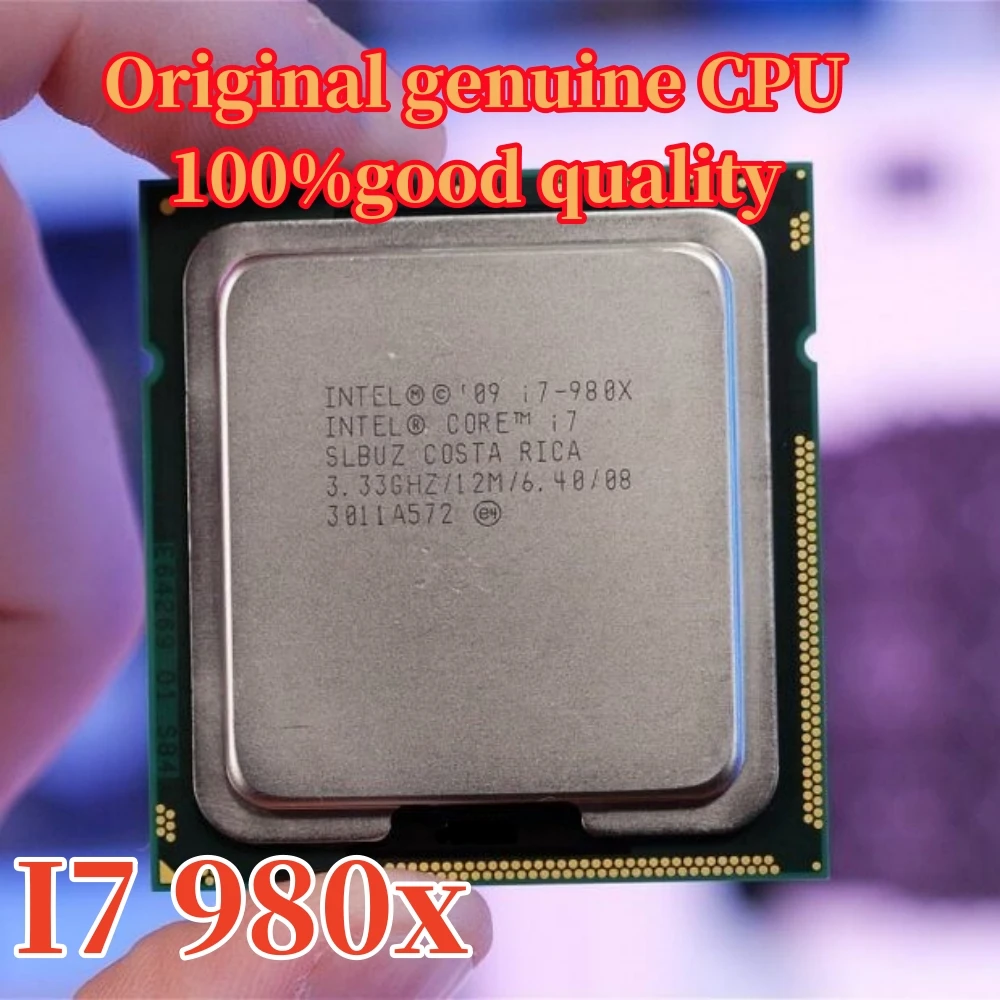 

Original Intel Core i7-980X Processor Extreme Edition i7 980X 3.33GHZ 6-Core 12M Cache LGA1366 CPU 130W free shipping