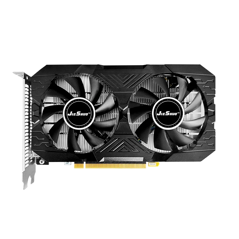 JIESHUO AMD RX 580 8GB 2048SP Video Graphics Card GDDR5 256BIT GPU rx580 8g PC Desktop Games Office 580rx (Single interface)