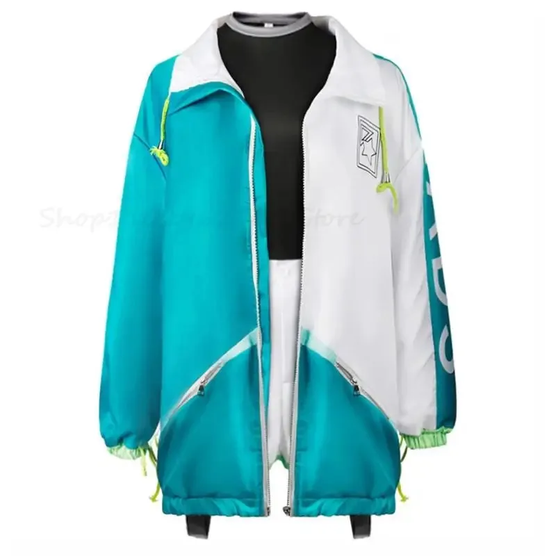 Palco Colorido do Projeto Sekai! Shiraishi An/Otori Emu/Azusawa Kohane/Kusanagi Nene Traje Cosplay Terno Completo Halloweek;3,c'5.b;8'