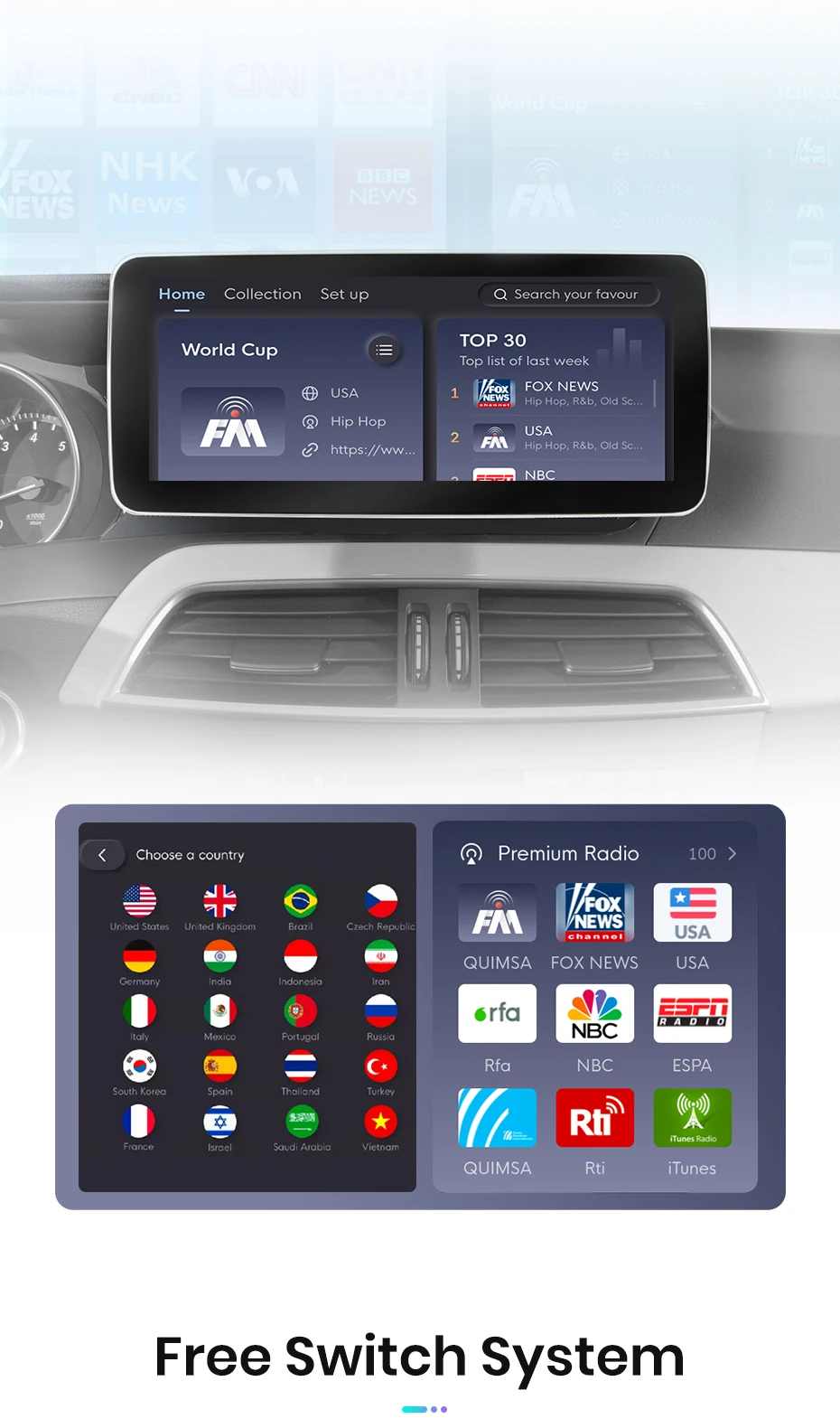 Junsun KSW Qualcomm 665 CarPlay Für Apple Auto Radio Multimedia Für Mercedes-Benz C Klasse W204 S205 C204 2007-2018 4G WiFi Stereo – Detail 10
