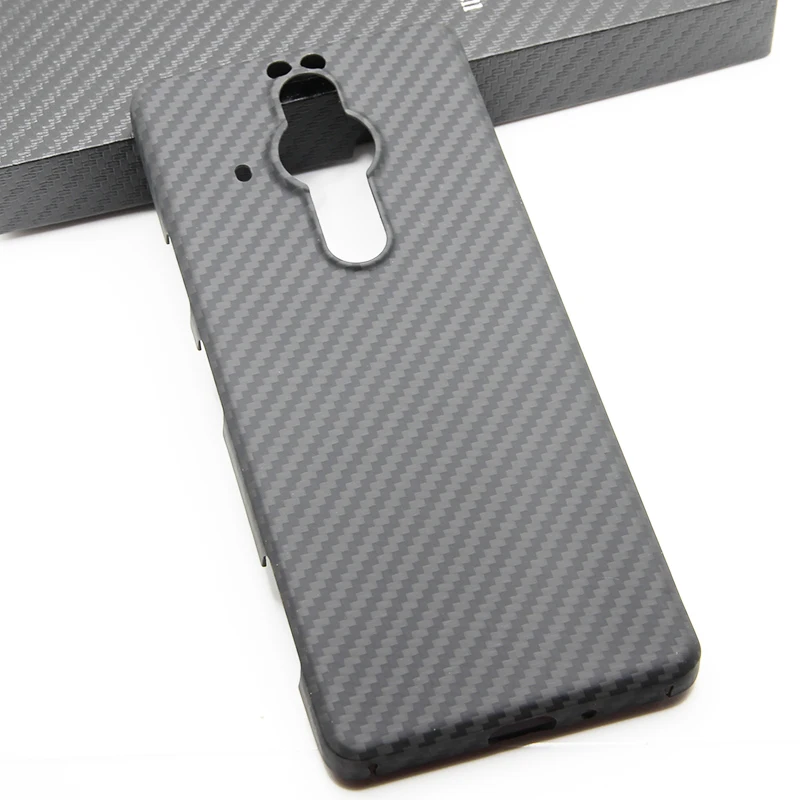 

ZXKE True fiber Cover Case for Sony Xperia Pro i, Ultralight, Ultrathin, Comfortable, Aramid Fiber, Protective Shell