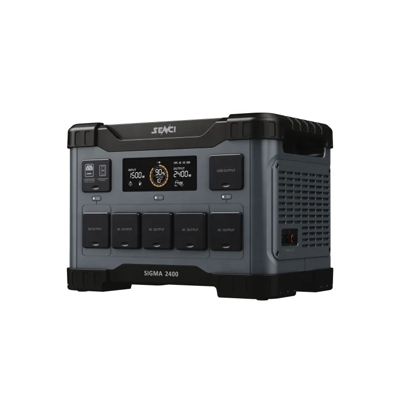 

Senci 2400w 2150wh LIFEPO4 Battery Portable Power Station Backup 110V Pure Sine Wave AC Outlet Solar Generator Power Station