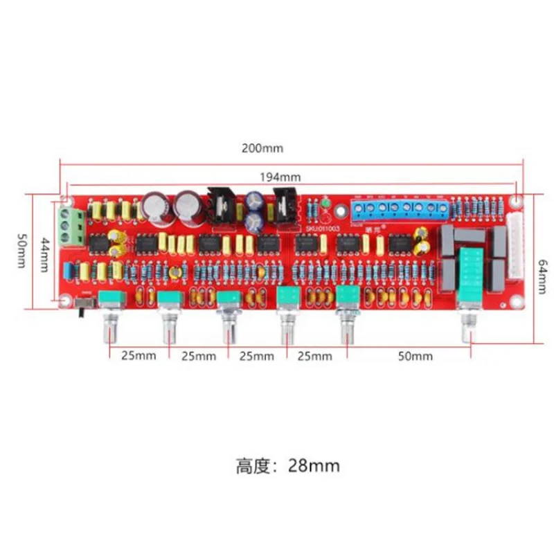 5.1Channel Tuning BoardHIFIFever Front Level Plate Genuine GoodsNE5532Potentiometer Separating Type PairsAC12V15V