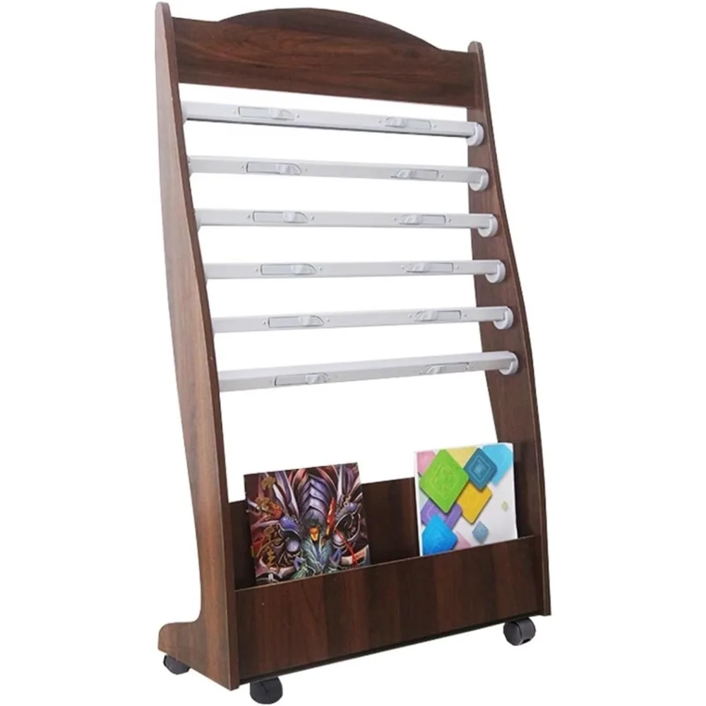 

Стойка для журналов, простая газетная стойка, деревянная газета, напольная стойка для журналов и вертикальная книжная стойка