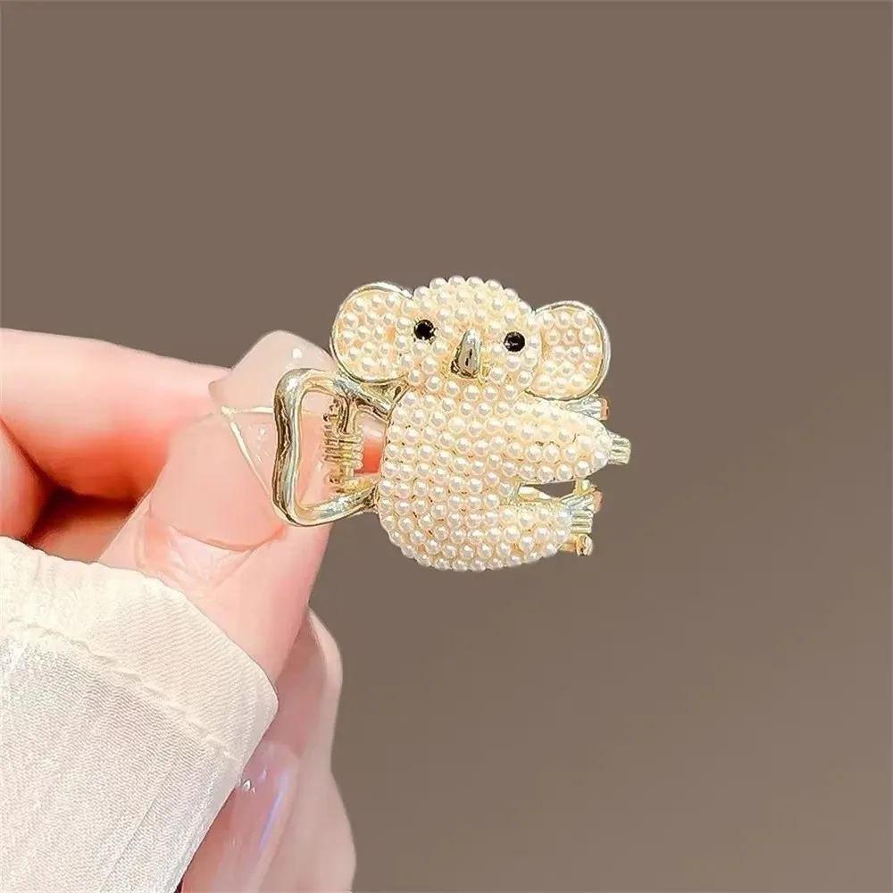 Nuovo Koala Granchio Mini Artigli per capelli Perla Donna Ragazze Accessori per capelli moda Forcine per capelli alla moda Princess Bnags