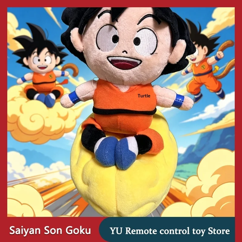 

【In Stock】Dragon Ball Saiyan Son Goku Plush Toy Cartoon Peripheral Plush Doll Home Ornament Collection Birthday Gift For Fans