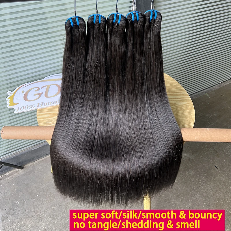 18A العظام حزم مستقيمة 100% الشعر البشري الفيتنامية وصلات شعر خام اللون الطبيعي غير المجهزة الشعر يمكن تبييضها # 613 لون #2