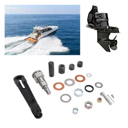 Upper Gimbal Steering Arm Shaft Pin Long Lasting Use 866322A01 for MerCruiser Bravo Alpha One Gen 2 866718A01 98230A1