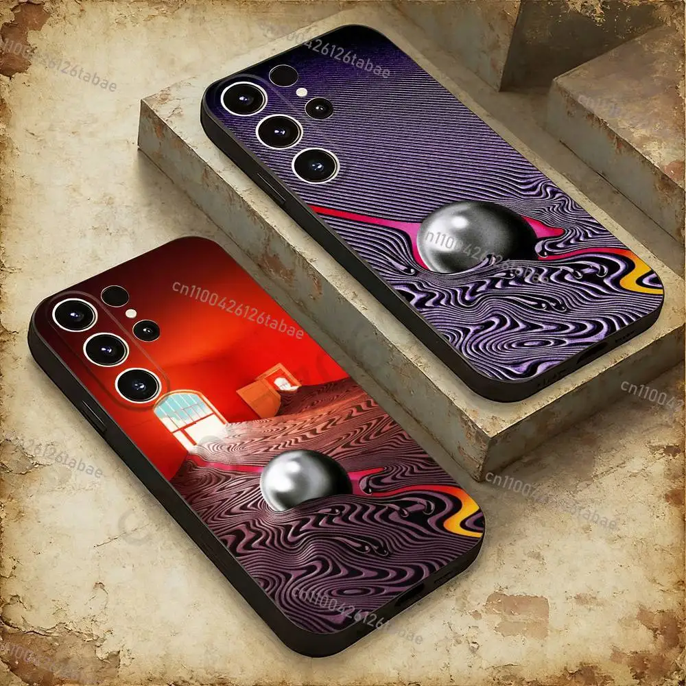 

Tame Impala Psychedelic Art Phone Case For Samsung GalaxyA53,51,72,73,31,30,42 Soft Silicone Phone Protective Case