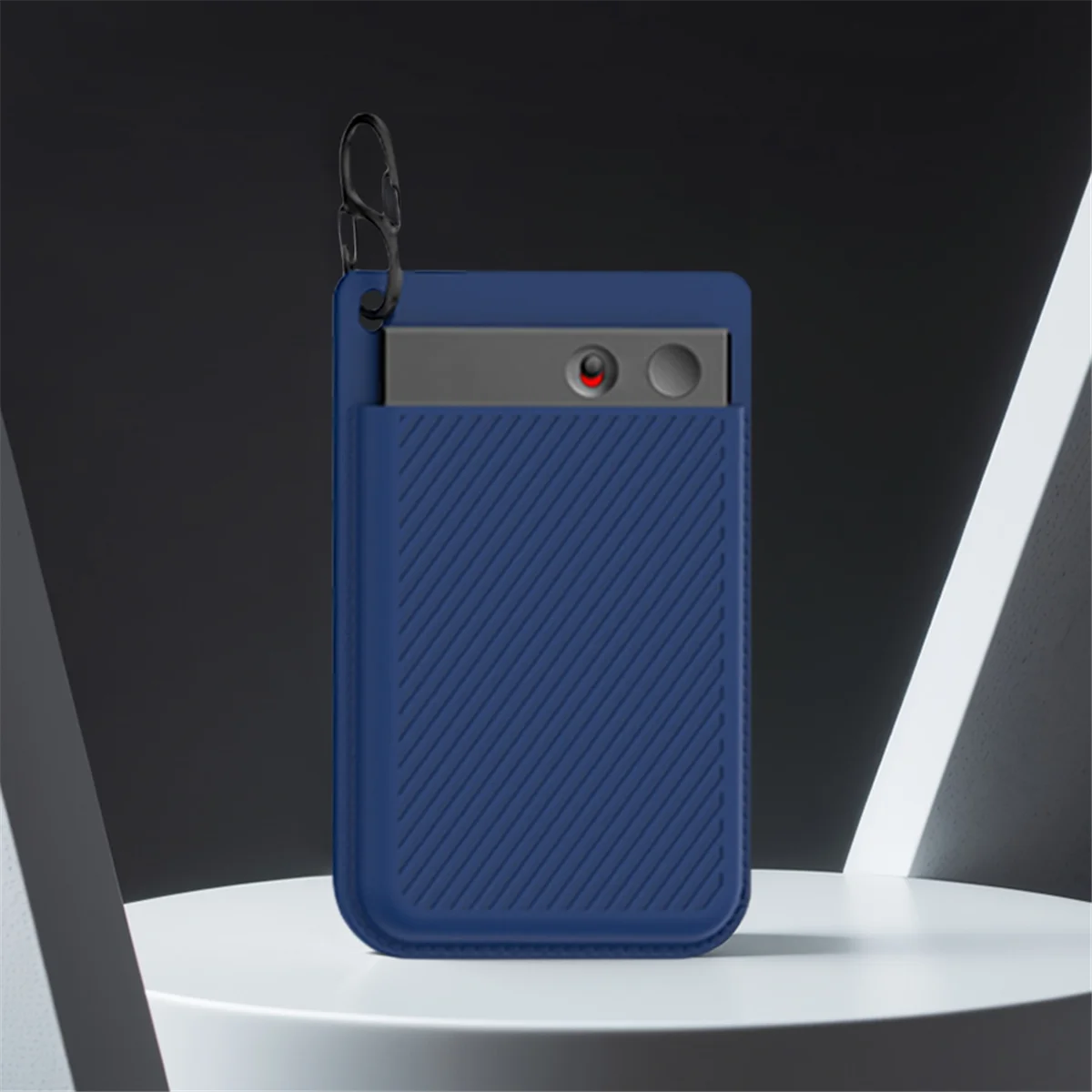 حافظة واقية من السيليكون A07I لجهاز PLAUD Note AI Voice Recorder غطاء ناعم مقاوم للصدمات ومضاد للخدش باللون الأسود #4