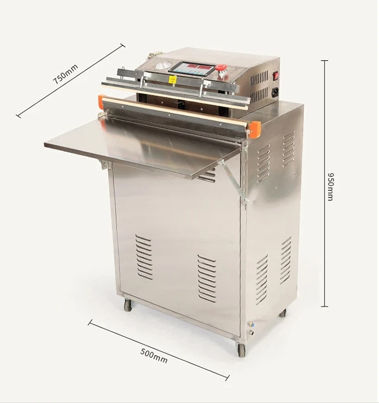 آلة تغليف الفراغ شبه الأوتوماتيكية مع سدادة بلاستيكية للأطعمة منقوشة لتخزين المشروبات في الأكياس