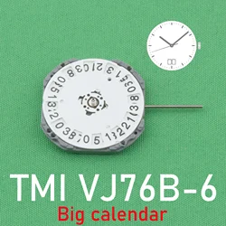 TMI VJ76B movement New Japan Seiko VJ76b-6 Quartz Movement Original SII/TMI VJ76 Watch Movement VJ12 MOVEMENT Date At 6