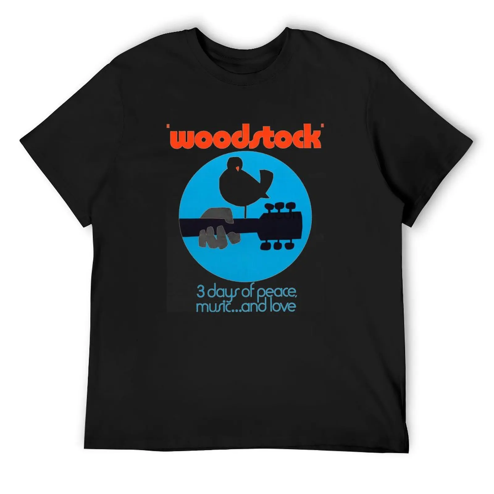 

Woodstock 1969 Peace Love Bird Poster WhiteEssential T-Shirt graphic shirts sublime plus size clothes t shirts for men pack