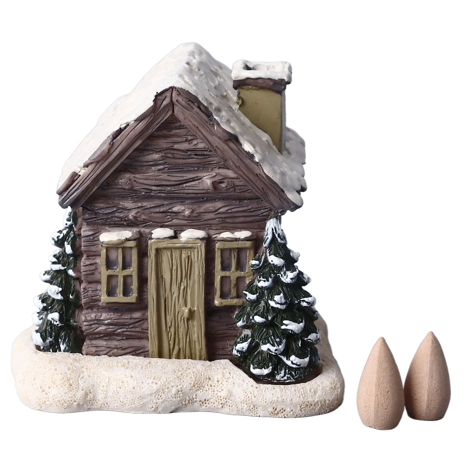 

Cone Incense Holder Resin Incense Home Decoration Present for Family Friends Incense Holder Vintage Incense