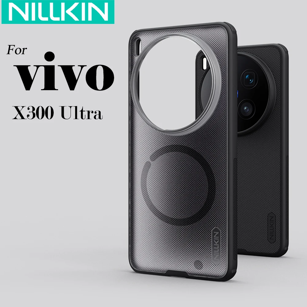 

Nillkin For vivo X300 Ultra Magnetic Shield Pro Phone Case Anti Fingerprint PC+TPU Protection Back Cover