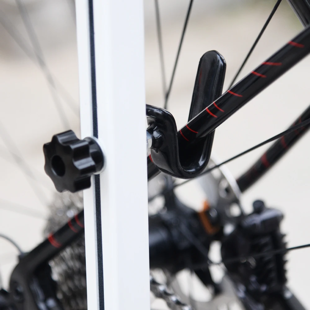 Thinkrider Bicycle Floor Parking Rack Stand for Mountain Road Bike Indoor Garage Storage Bike Repair Stand Maintenance Holder