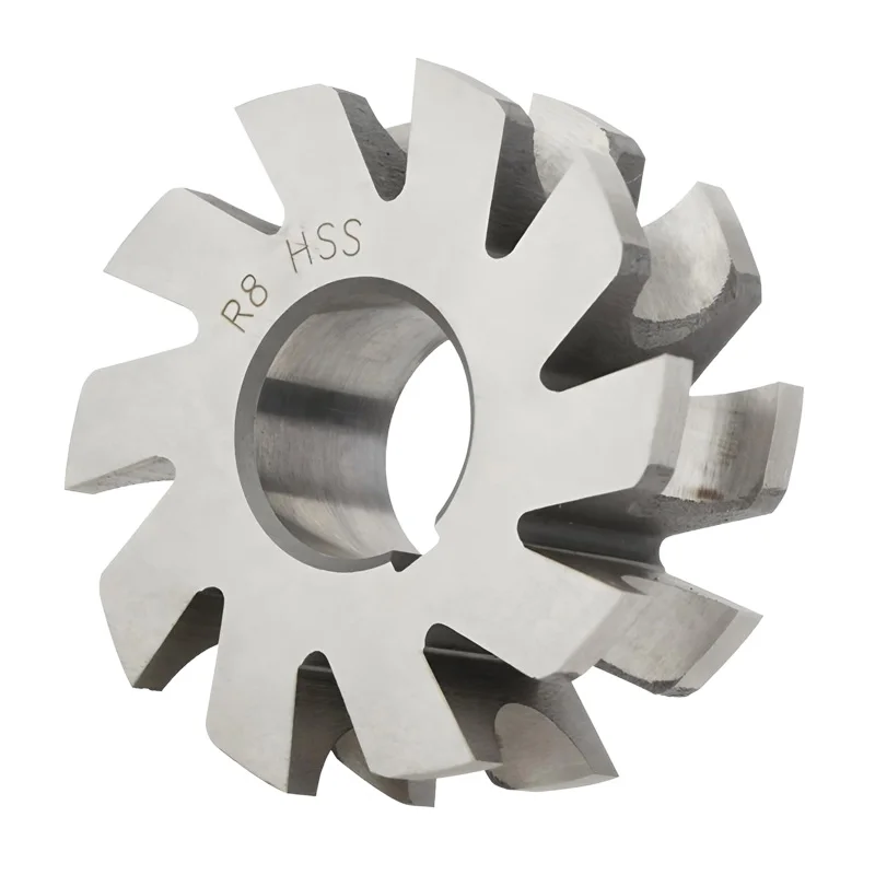 Fresa semicircolare concava HSS (taglierina Radius) - Fresa ad arco a disco a 3 flauto che forma fresa