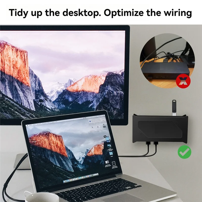 

Подставка для док-станции Dell D3100, настенное крепление и настольный акриловый держатель для хранения док-станции Dell D3100