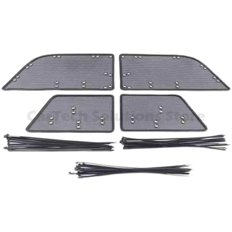 For Nissan Teana Modified Front Grille Protective Net, Stainless Steel Insect-Proof & Anti-Gravel Water Tank Cover