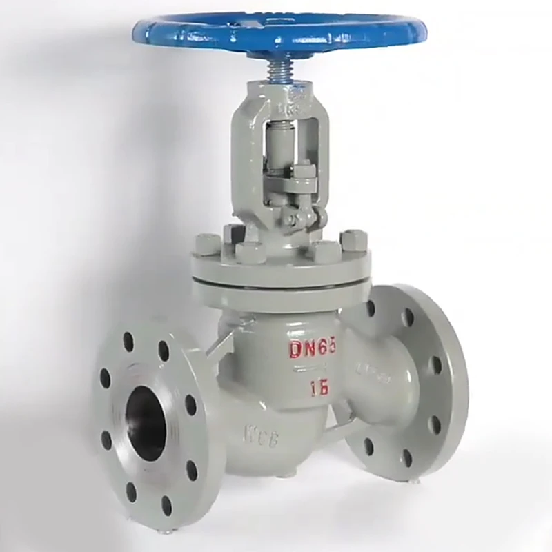 DN100 4inch class 150LB PTFE wcb cast steel  Flow Control Handwheel Water Steam Oil Flange end Globe Valve