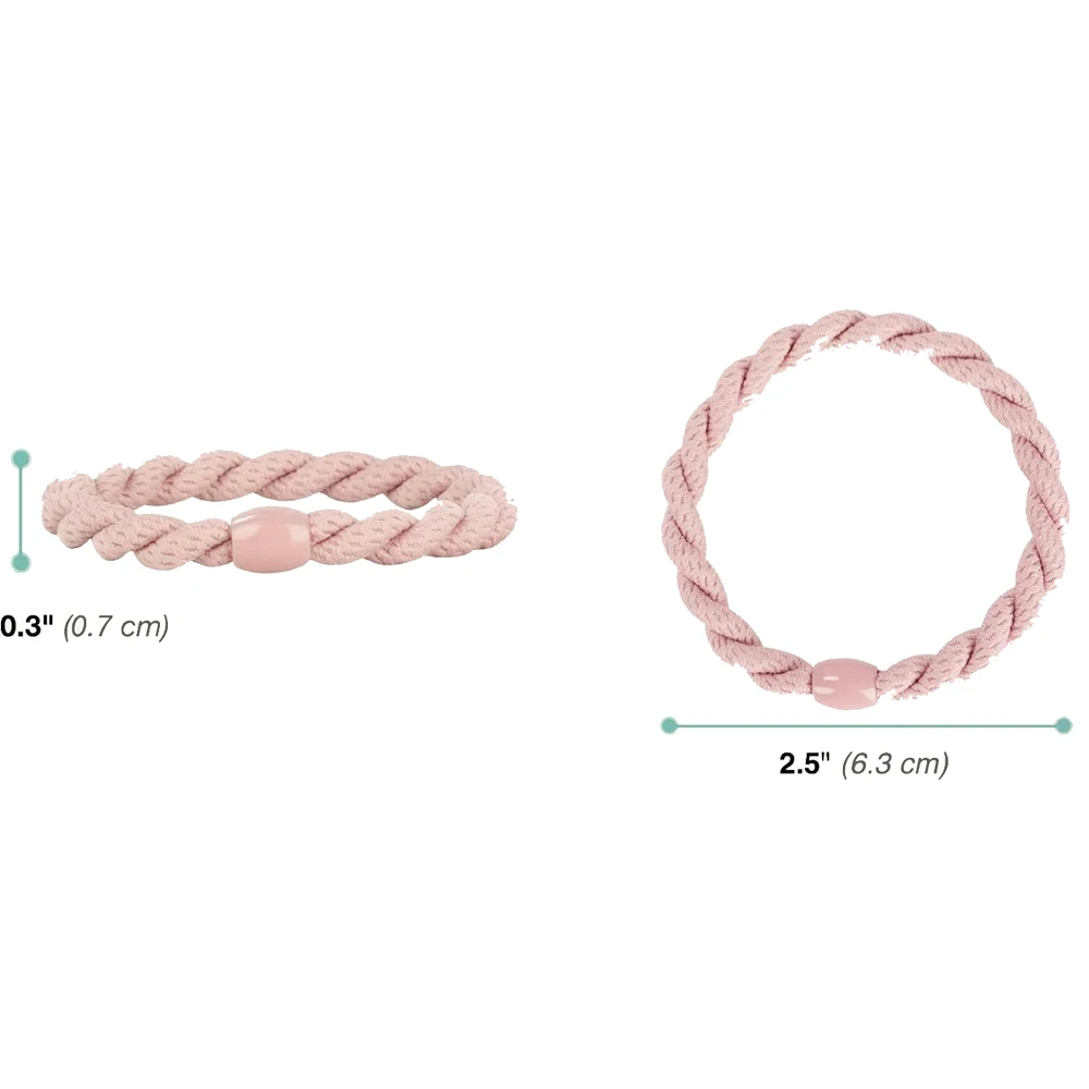 12 Stück elastische Armbänder ohne Schäden, niedliche Haargummibänder, Baumwollbänder, weiche gewebte Pferdeschwanzhalter für Mädchen und Frauen, Accessoires – Detail 2