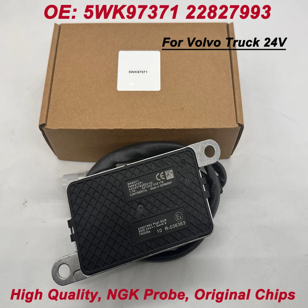 High Quality Chip for NGK Probe For VOLVO Truck 5WK97371 22827993 A2C11879500 NOX Nitrogen Oxygen Sensor Made in DE CONTINENTAL