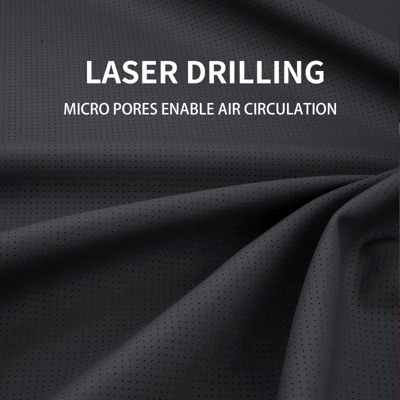 قطعتان مناسبة لوسادات الكتف الجلدية لحزام الأمان Audi Q8، مادة جلد نابا المسامية، زخارف غير مقاومة للكتف والرقبة، مناسبة لجميع المواسم