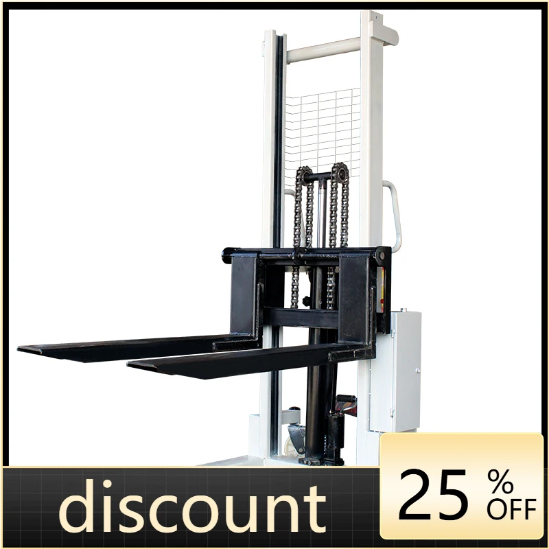 LH electric hydraulic forklift stacking height small loading and unloading forklift lift manual