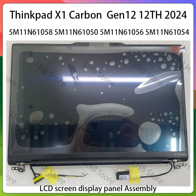 For Lenovo Thinkpad X1 Carbon 12th Gen12 21KC 21KD LCD Screen Display Panel Assembly 5M11N61050 5M11N61058 5M11N61056 5M11N61054