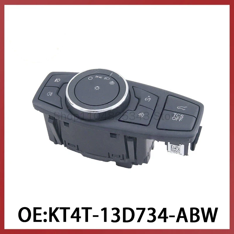 

For Ford Headlight Switch Headlight Fog Light Adjustment Combo Switch KT4T-13D734-ABW