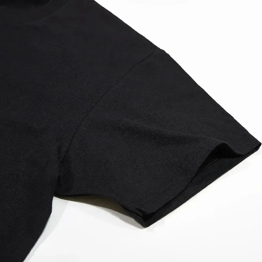 Men's Summer Casual T-shirt with Cat Print and Fun 