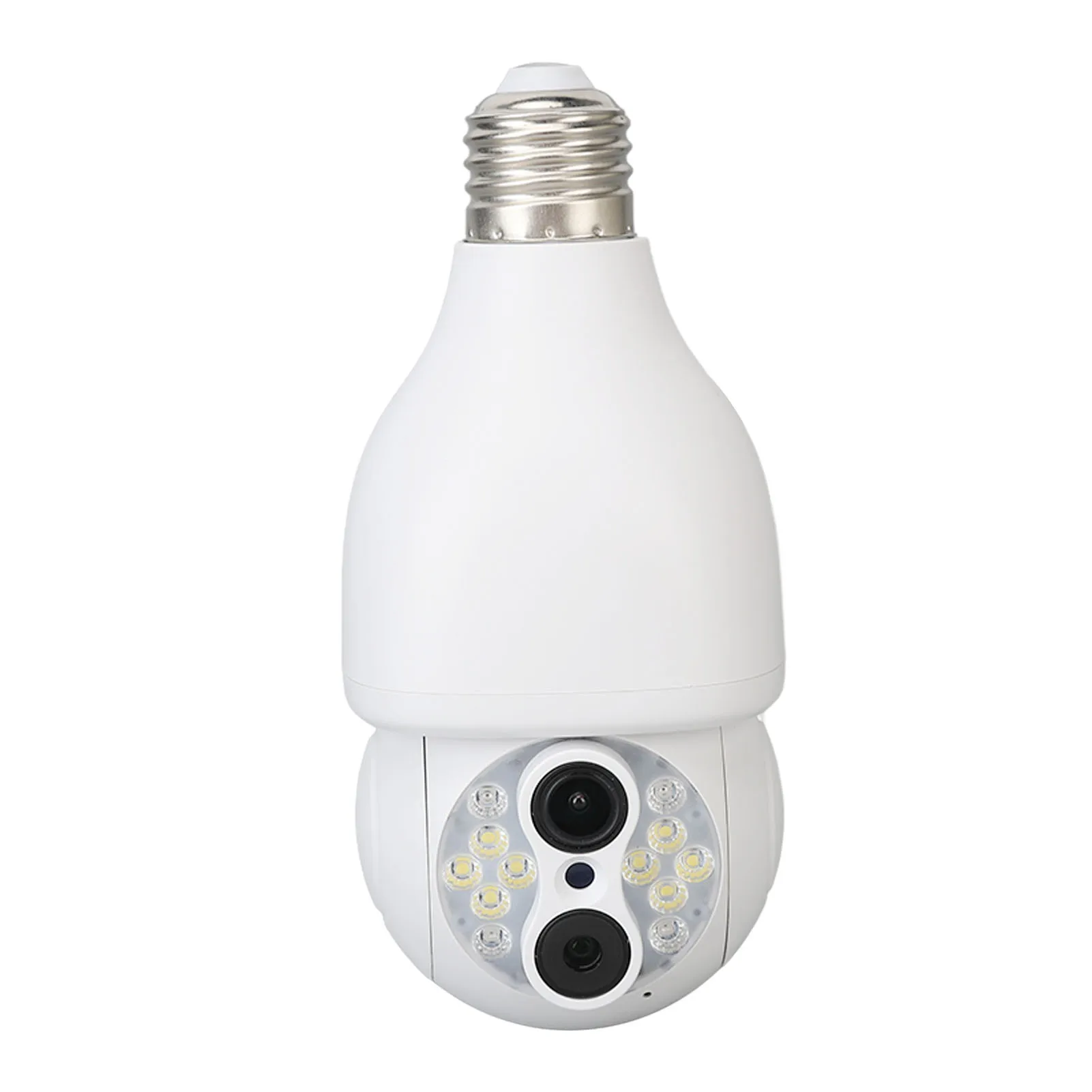 Security Camera WiFi Motion Detection 2 Way Intercom Dual Lens Surveillance Camera Night Vision Easy Installation for Office