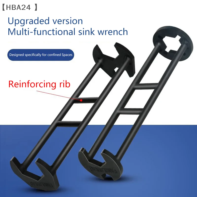 

Multi Functional Faucet Installation Wrench Sink Water Pipe Angle Valve Maintenance Disassembly Tool Socket Tightening Artifact