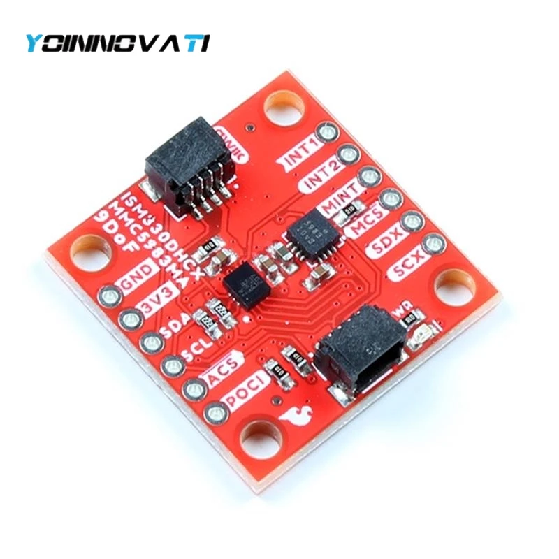 1PCS SEN-19895 9DoF IMU ISM330DHCX MMC5983MA 9-axis IMU module