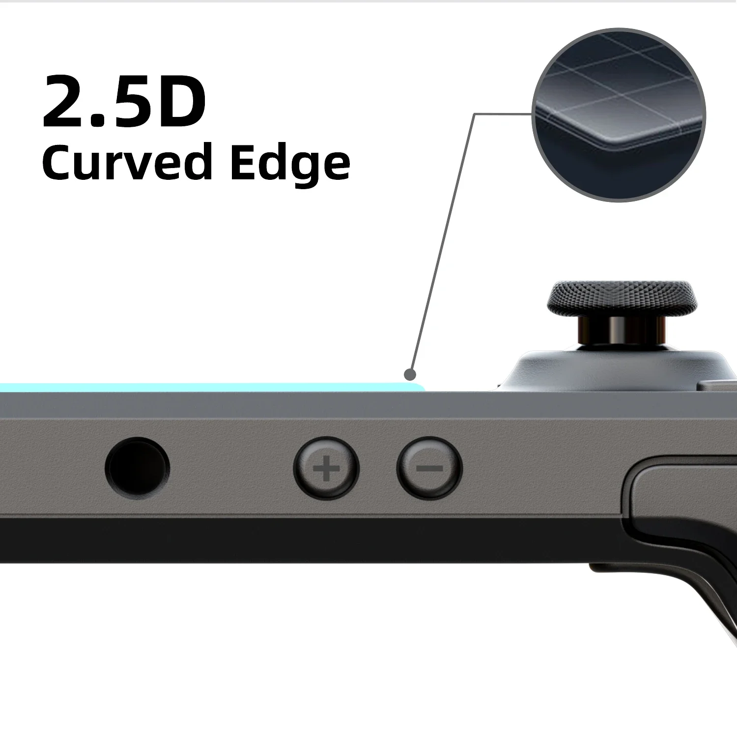 Osłona ekranu Skull & Co. Folia ze szkła hartowanego z pozycjonerem do Steam Deck LCD/OLED 2 sztuk/paczka — zdjęcie produktu 5