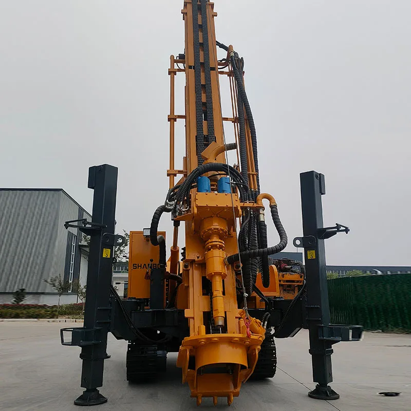 300m Water Well Drilling Rig Machine High Quality New Crawler Water Well Drilling Rig Machines